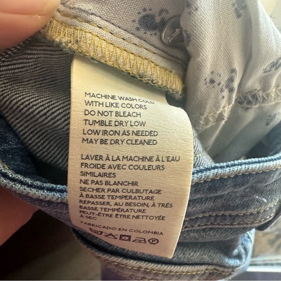 PILCRO & THE LETTERPRESS ANTHRO Distressed Skinny Jean size 26 - Picture 8 of 8